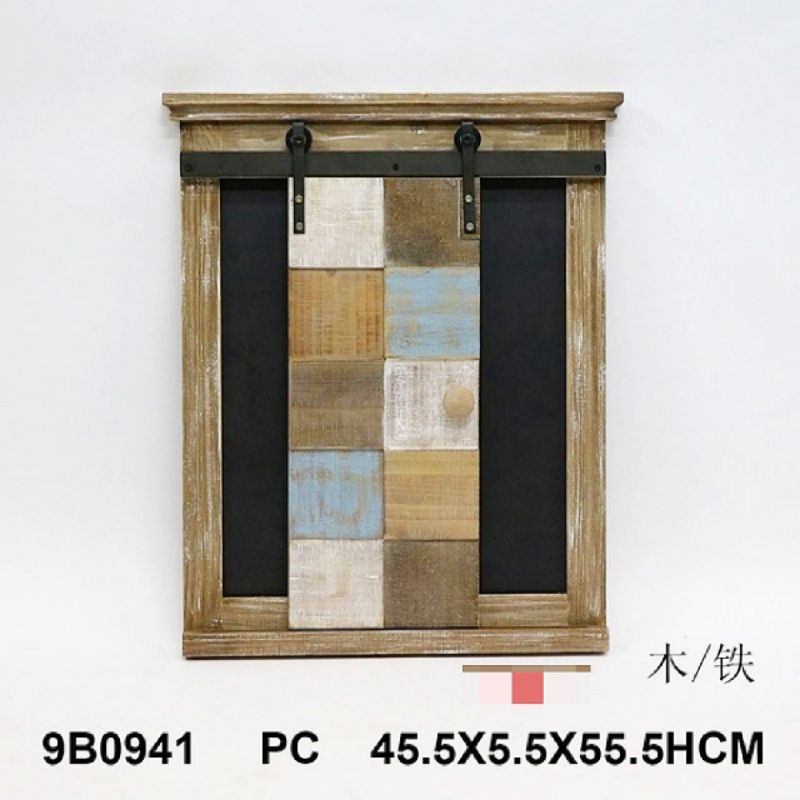 🔥現貨🔥   日雜 - 穀倉門造型 仿舊木黑板