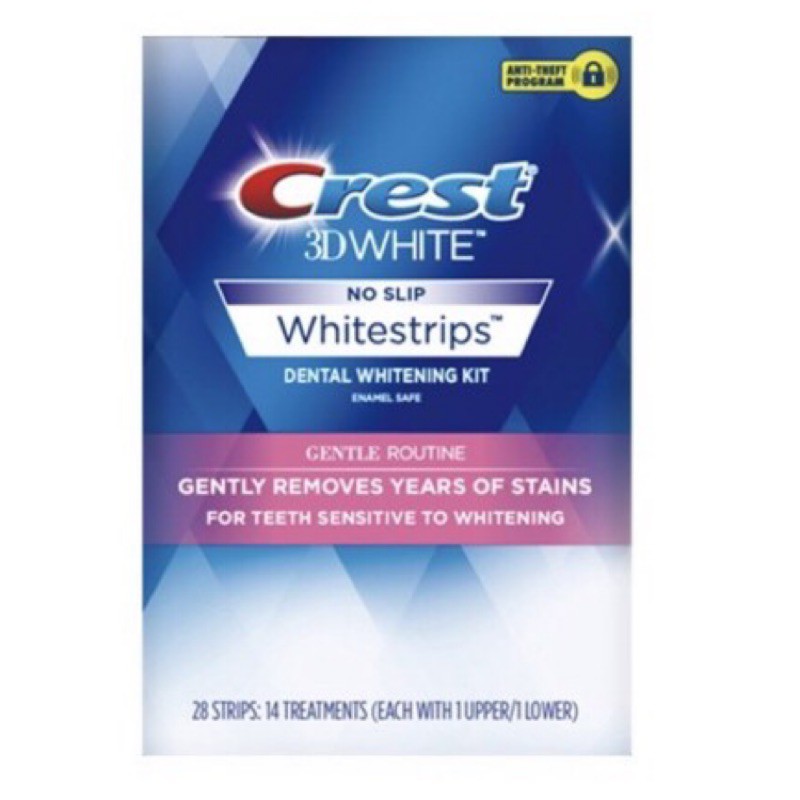 ✨全新封膜✨美國 Crest 3DWhite美白牙貼(28片)