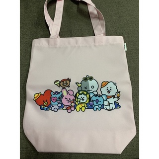 全新黑人牙膏贈品-BT21造型側背提袋