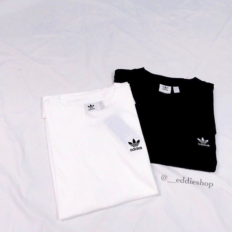現貨 Adidas Originals T-Shirt 短袖 素款 黑 白 短T 男女生可穿 DV1576 DV1577