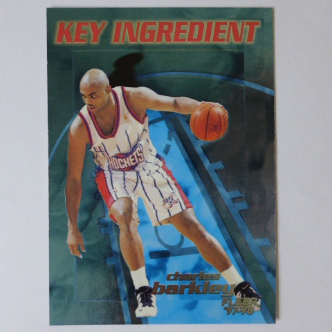 ~ Charles Barkley ~名人堂/惡漢/巴克利 1997年FLEER.NBA特殊卡