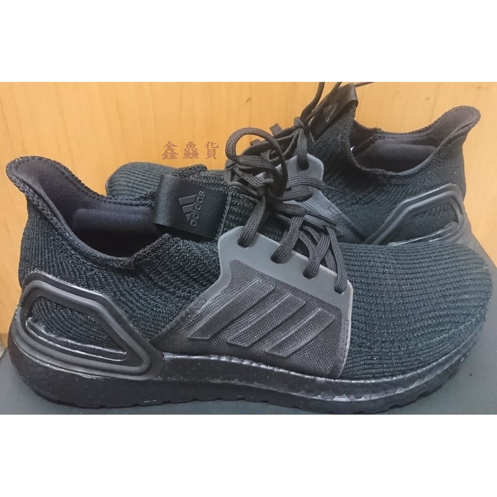 2019 七月 Adidas Ultra Boost 19 4.0 Triple Black 慢跑鞋 黑 G27508