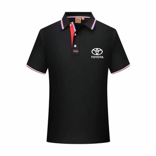 新品🎀墨顏盛世🎁豐田車友會4S店員工裝汽車美容維修工作服POLO衫翻領T恤短袖衣服