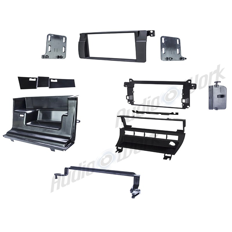 AudioWork BMW 面板 3系列 (E46) BW-9312B 2DIN 音響主機面板框