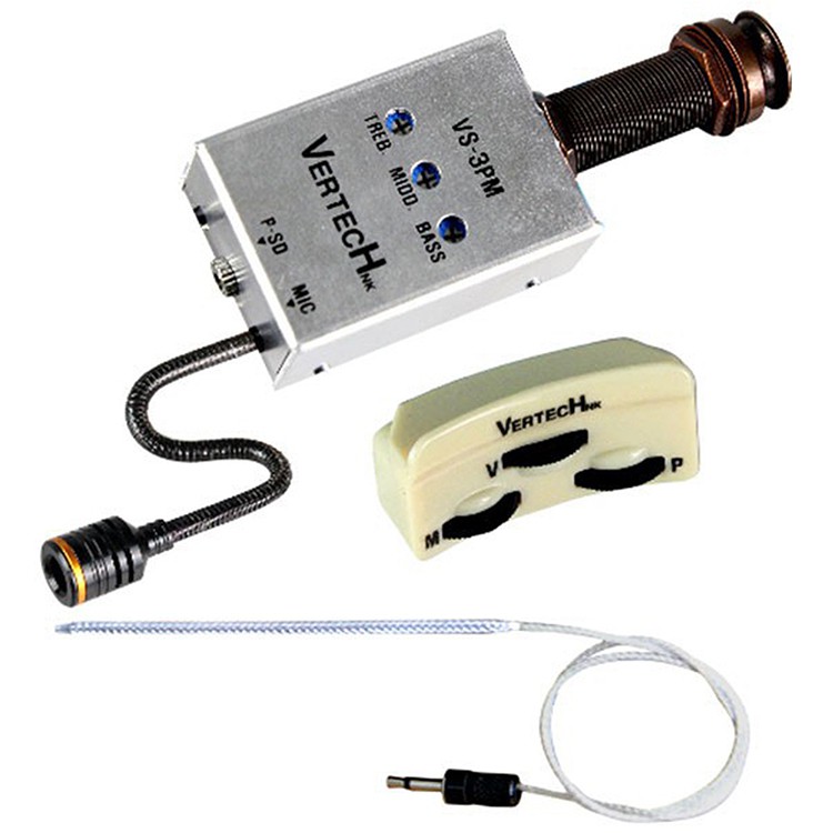 Vertech VS-3PM 壓感/MIC拾音器-需自行鑽孔安裝/原廠公司貨