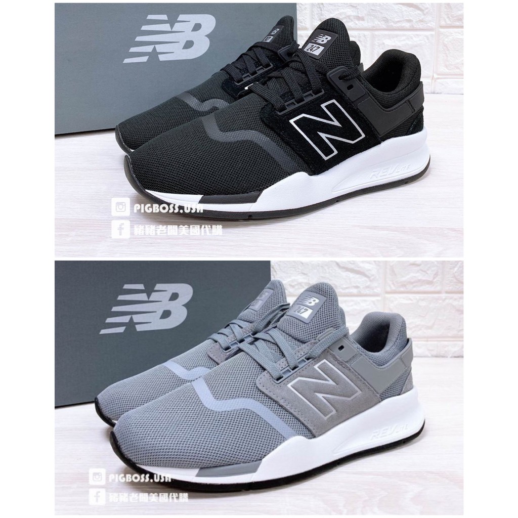 【豬豬老闆】NEW BALANCE 247 復古 休閒 運動 慢跑鞋 男女鞋 黑 MS247GI 灰 MS247GK