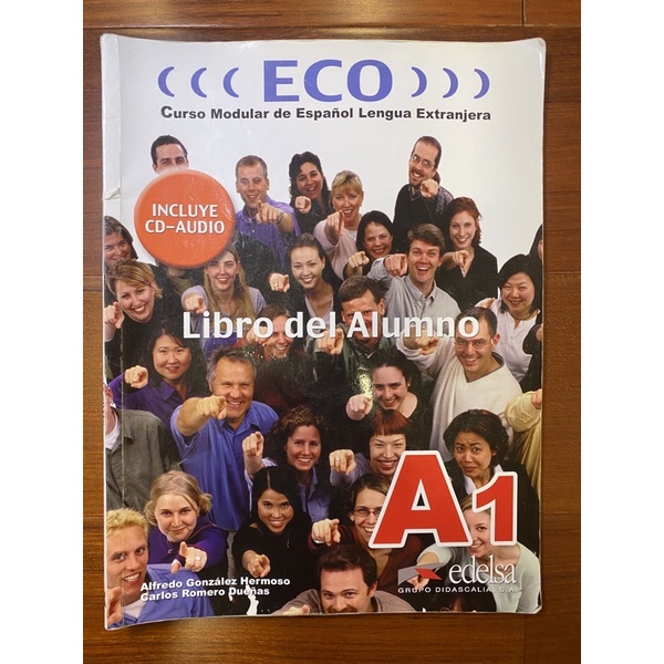 ECO 西語課本A1 libro del Alumno 二手7成