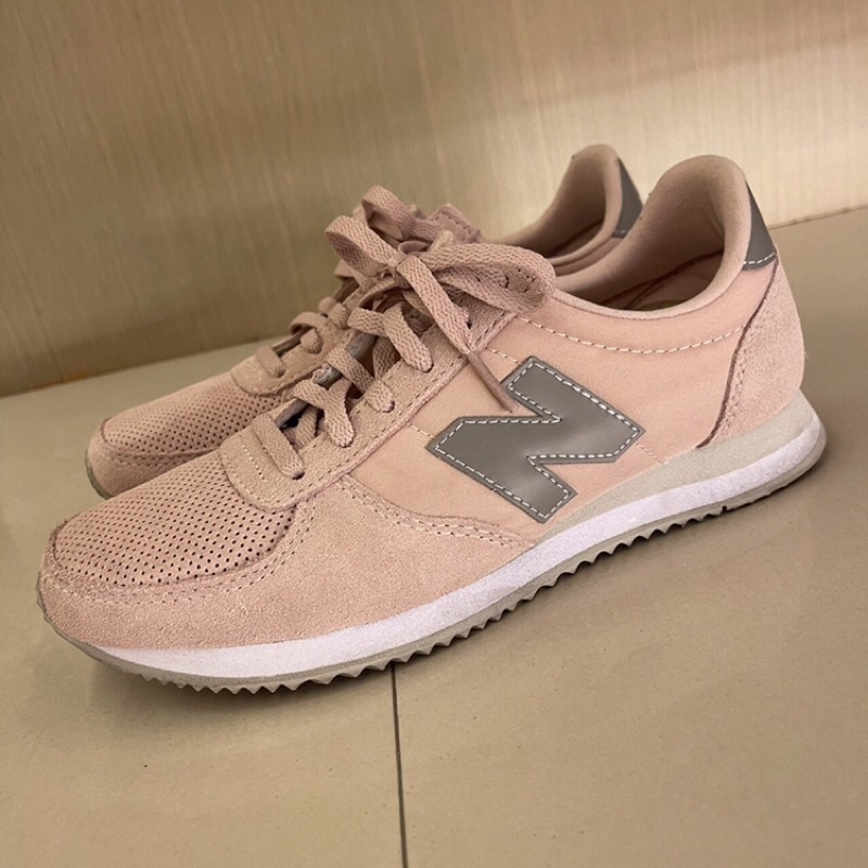 二手 New Balance 休閒鞋 WL220TE-B 女鞋 乾燥玫瑰粉 慢跑 上班 韓流 小資女 療癒系 交換禮物