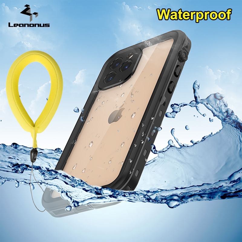 防水防塵防撞保護殼iphone12pro Max Ip68級防水殼蘋果12 12mini 戶外游泳超強防摔 蝦皮購物