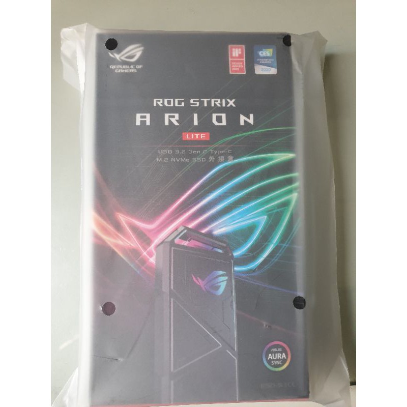 全新ROG Strix Arion Lite + SX6000 Lite 512G SSD+M.2PCIE外接盒
