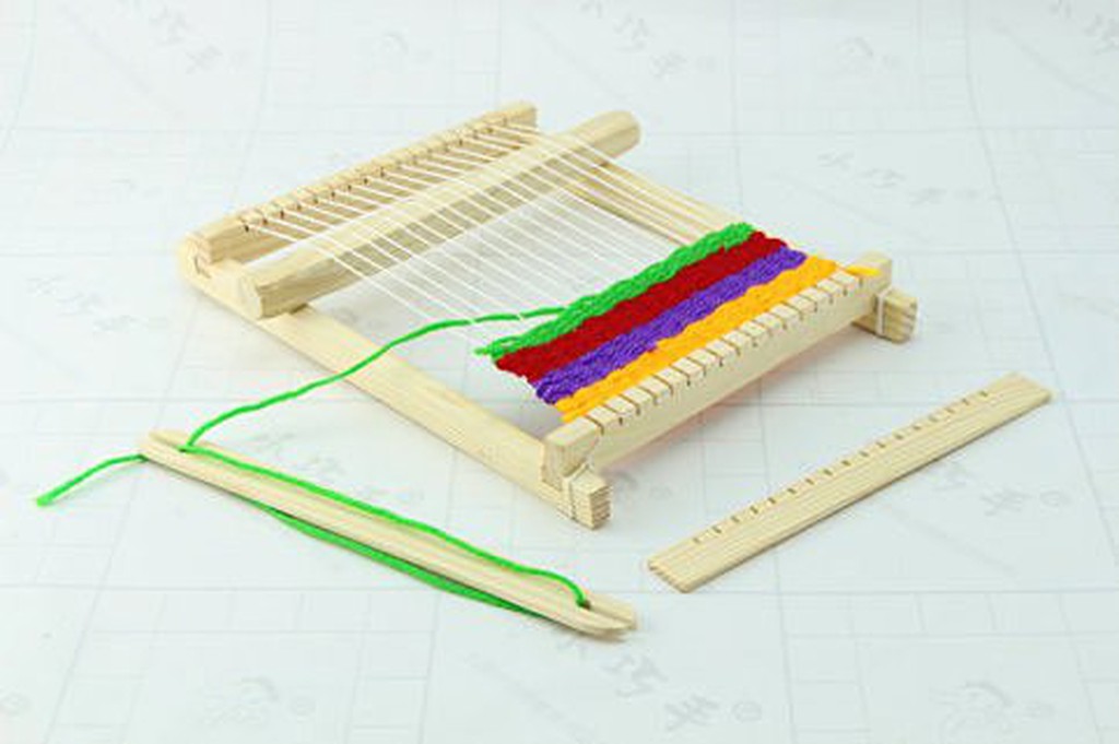 【小七】DIY織布機編織模型材料製作 手工玩具 DIY織布機 99元