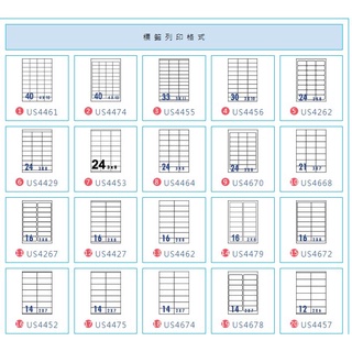 裕德白色100張入標千列印貼紙/雷射列印影印/自製貼紙標籤Unistar-SGS檢驗合格RoHS規範Reach規範/