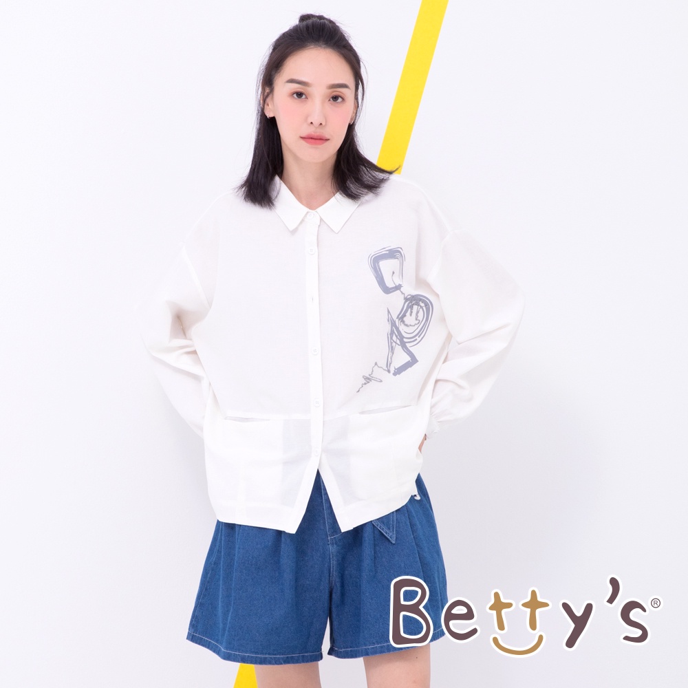 betty’s貝蒂思(05)腰帶牛仔短褲裙(牛仔藍)