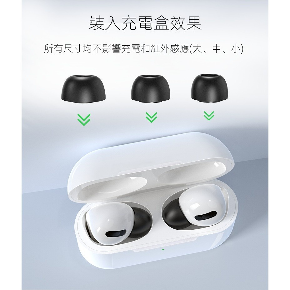 【簡單好物】▤airpods pro慢回彈記憶海綿耳塞 帶收納盒矽膠耳套 適用蘋果3代藍牙耳帽 AirPods3替換耳塞