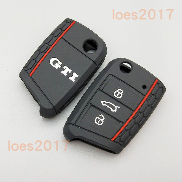 VW GTI 福斯 矽膠 保護套 鑰匙包 鑰匙套 果凍套 GOLF TIGUAN PASSAT POLO R 新款 防震