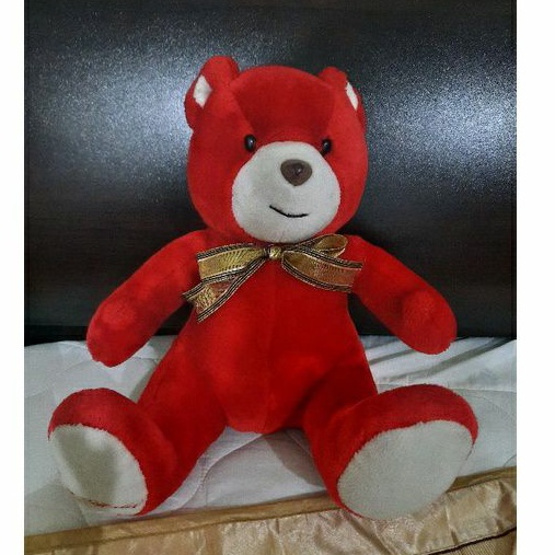 企業收藏 愛的世界 紅色娃娃泰迪熊娃娃布偶非大同寶寶郵政公仔存錢筒