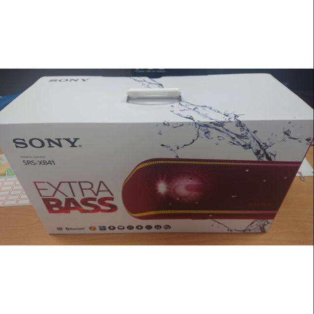 Sony 索尼 SRS-XB41 藍芽喇叭 公司貨（現貨深粉紅）