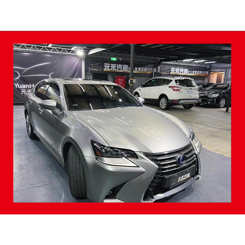 (128)正2016年出廠 Lexus GS 300h頂級版 2.5 油電 極光鈦