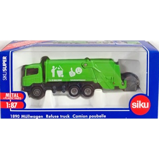 SIKU合金車 1890 SIKU資源回收車 SU1890
