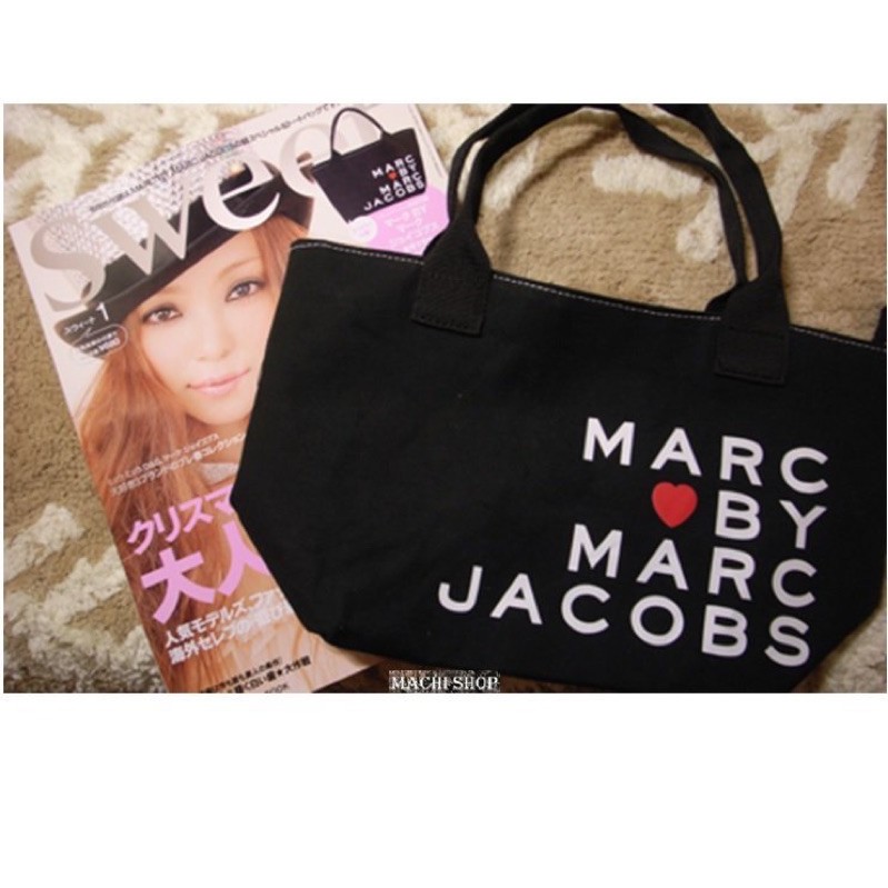 Marc by Marc Jacobs日本雜誌小型手提包/托特包/帆布包