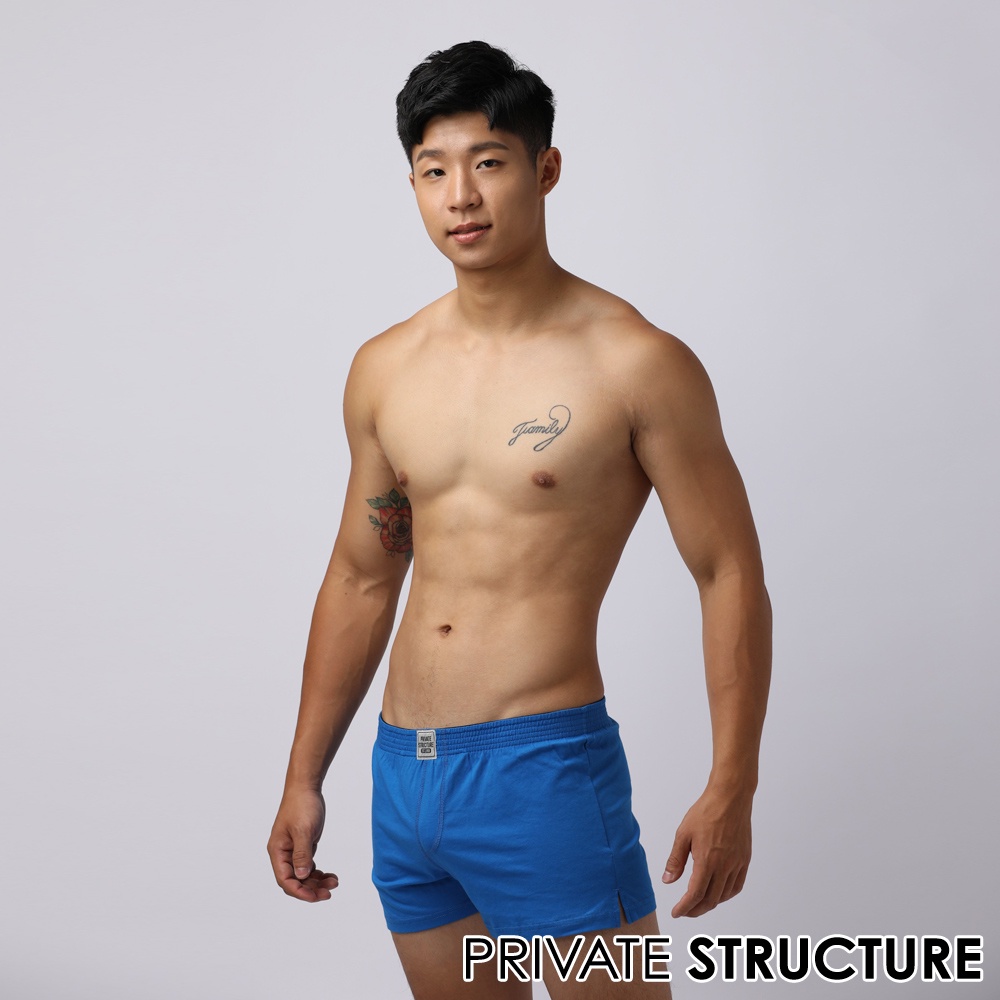 Private Structure BASICS 巨擘系列多功能男平口褲/兩用褲(藍色)