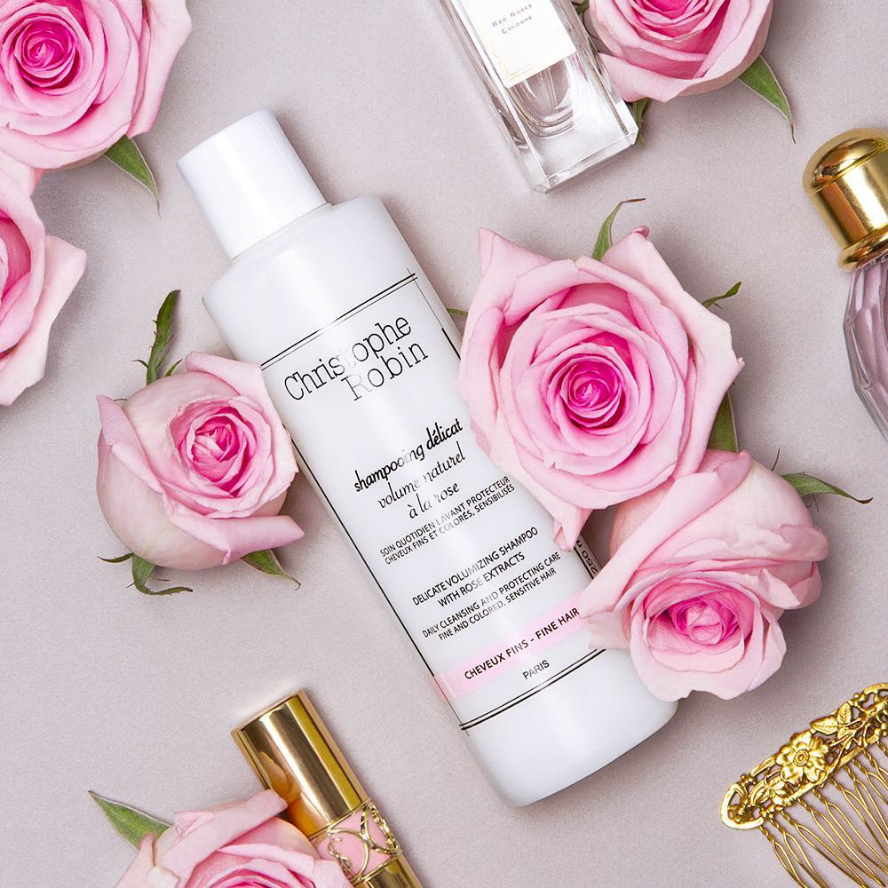 Christophe Robin Delicate Volumizing Shampoo with Rose Extracts (400ml)的圖片搜尋結果