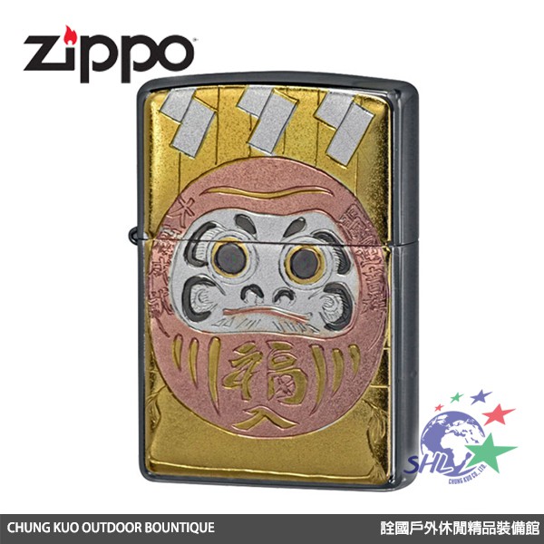 Zippo 日系經典打火機 / 電鑄版 達摩 / ZP586【詮國】