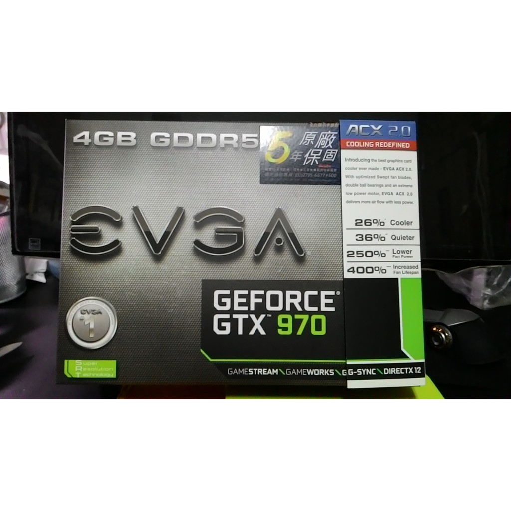 EVGA GTX970 REF ACX2.0 (二手)