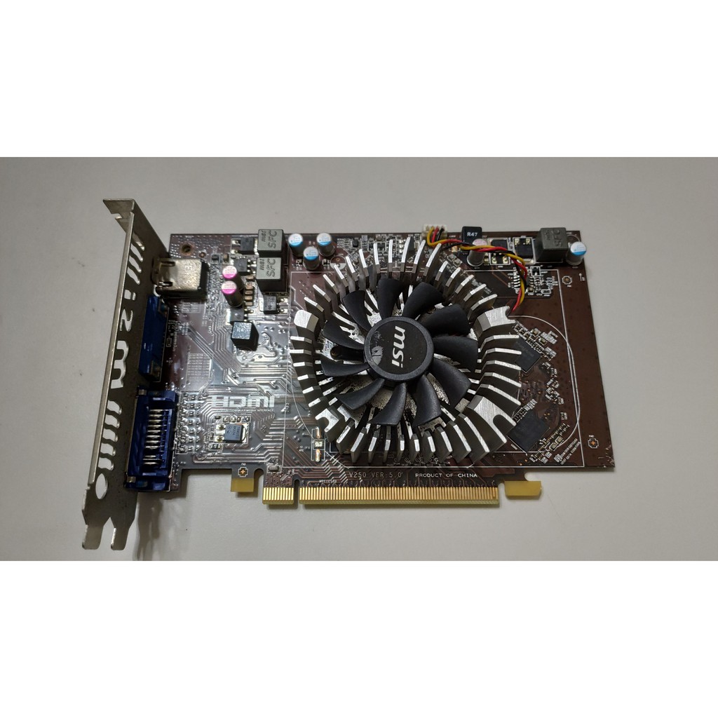 #216 MSI  HD6670-2GD3  顯示卡 免供電 R6670-2GD3