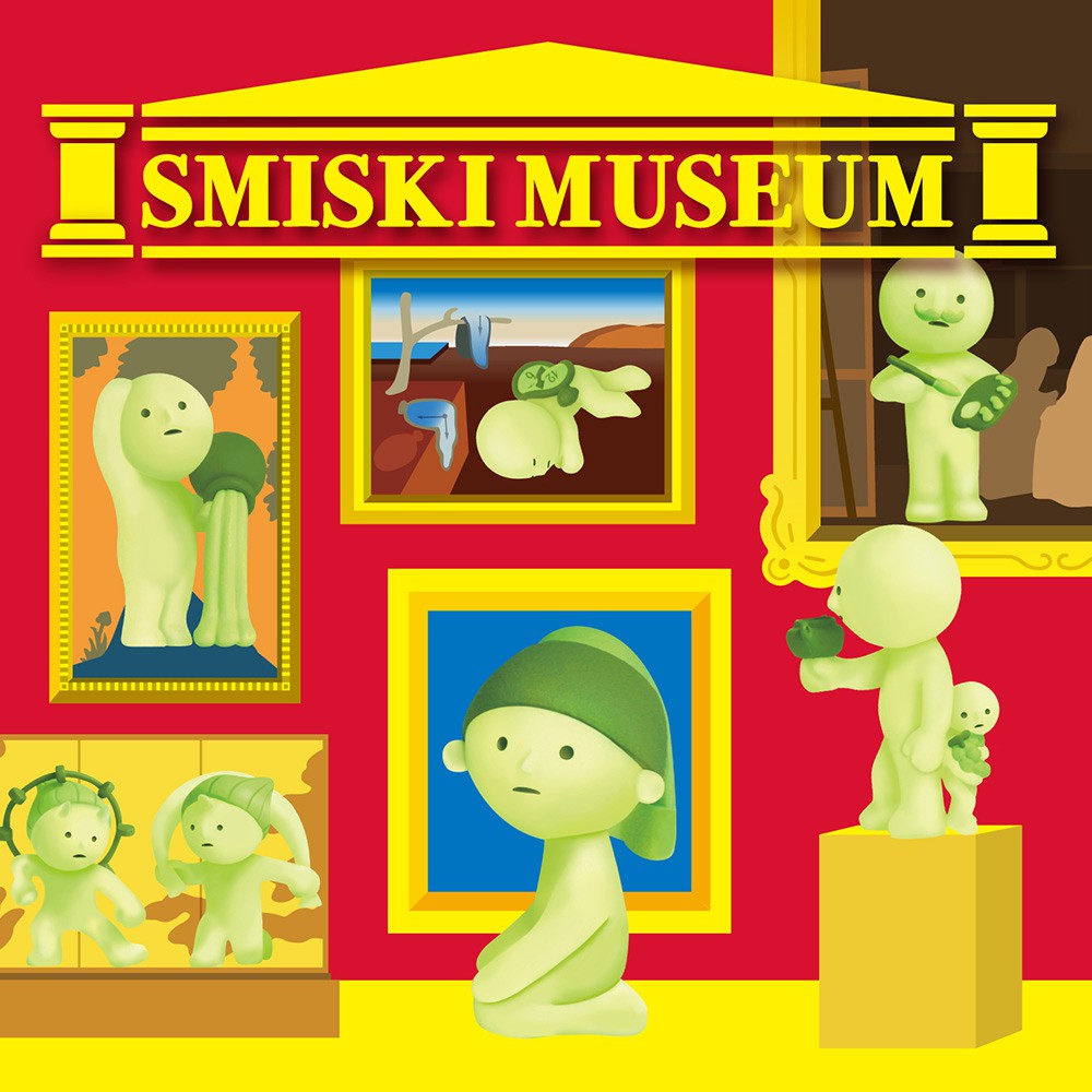 Smiski 不可思議的夜光精靈-世界名畫博物館系列(盒裝12入)