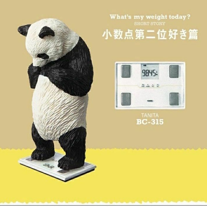 日版 站上TANITA體重計的動物們 體重計動物 站在體重計的動物 體重計的動物 量體重的動物 動物量體重 今天幾公斤