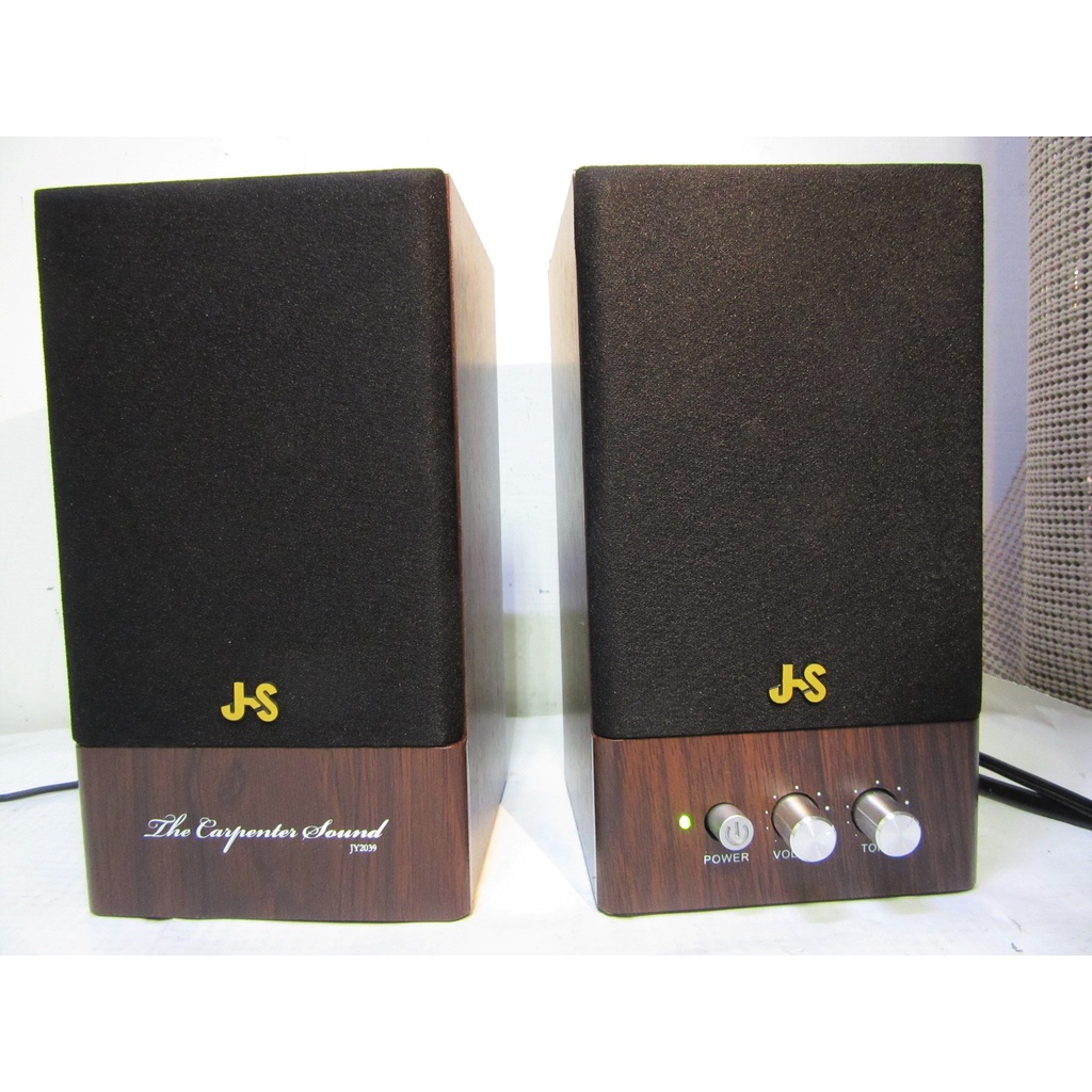 JS 淇譽電子 木匠之音(JY2039) 2.0聲道二件式多媒體喇叭