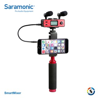 Saramonic楓笛 SmartMixer 麥克風、智慧型手機收音介面