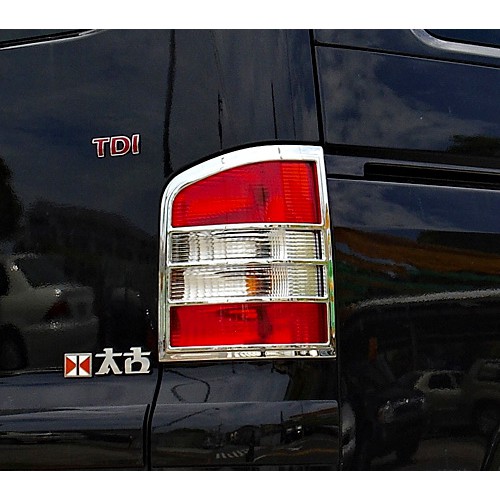 圓夢工廠 VW 福斯 Transporter T5 2003~2009 改裝 鍍鉻銀 車燈框 飾貼 後燈框 尾燈框