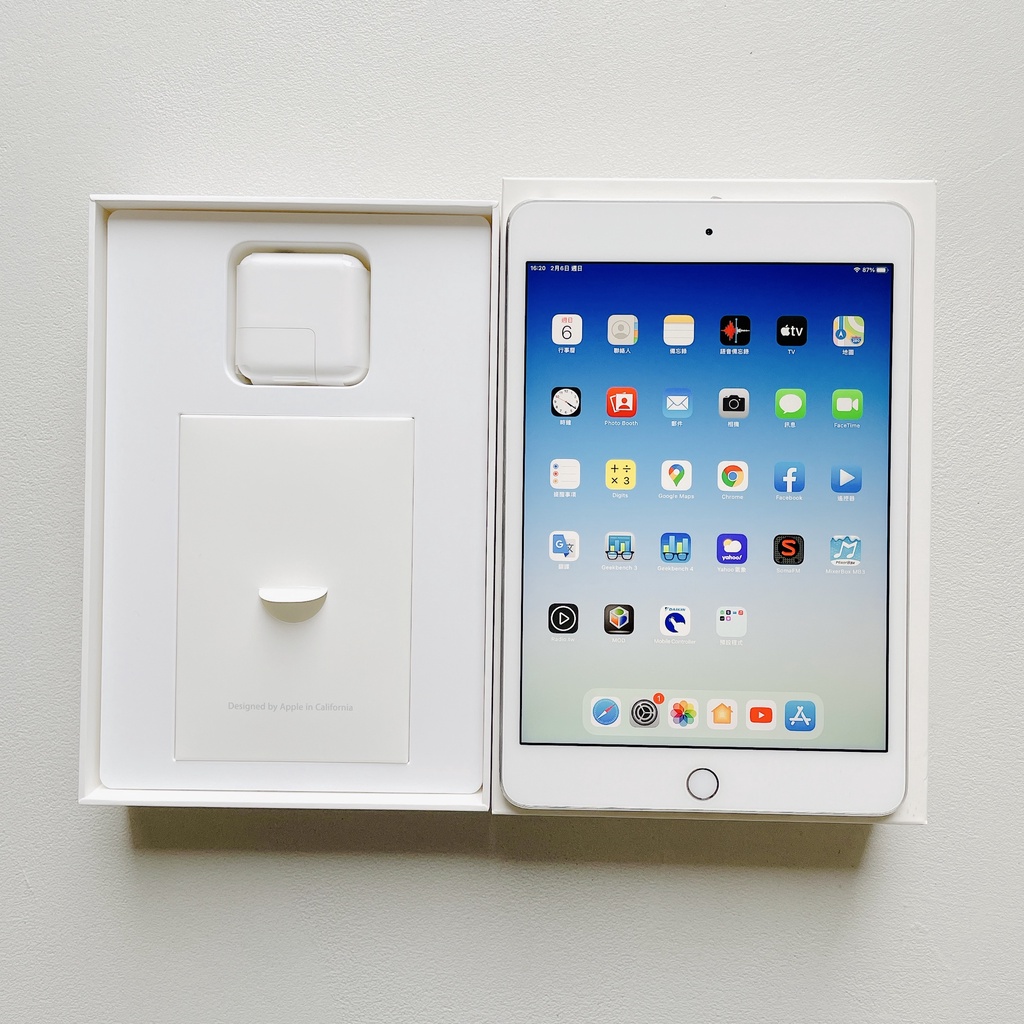 Apple iPad mini 4 16GB Wifi 銀白色 七成新