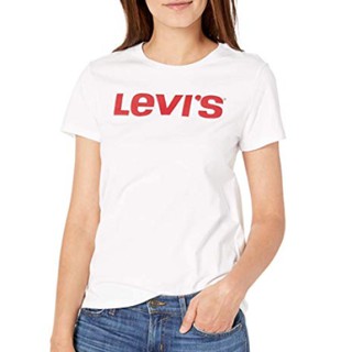 Levi's 短袖T恤 女裝 LOGO款 T恤 短袖 短T-Shirt 素T 圓領上衣 L10472 白色(現貨)