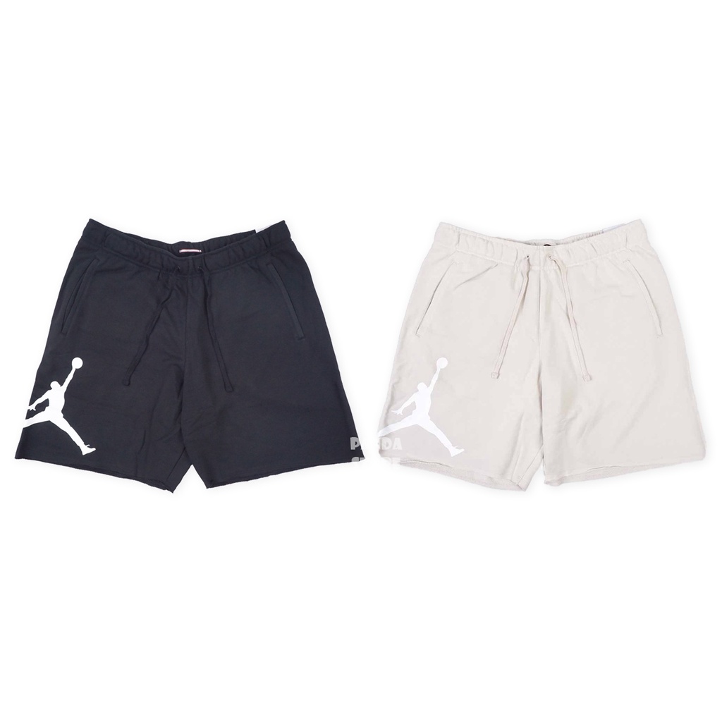 胖達）NIKE JORDAN 不修邊 棉質 短褲 DV5028-104 米 010 黑 男