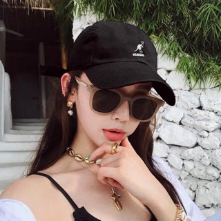 Kangol 袋鼠鴨舌帽 黑色鴨舌帽 棒球帽 帽子