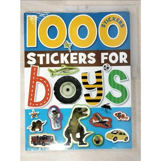 1000 Stickers for Boys_Chris Scollen, Tim 【T3／少年童書_ERX】書寶二手書