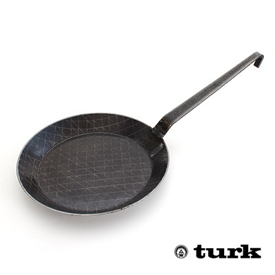 德國turk 熱鍛造鐵鍋 長柄24cm