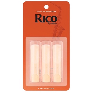 【好聲音樂器】附發票 美國🇺🇸rico 公司貨 中音薩克斯風竹片 3片裝 alto sax