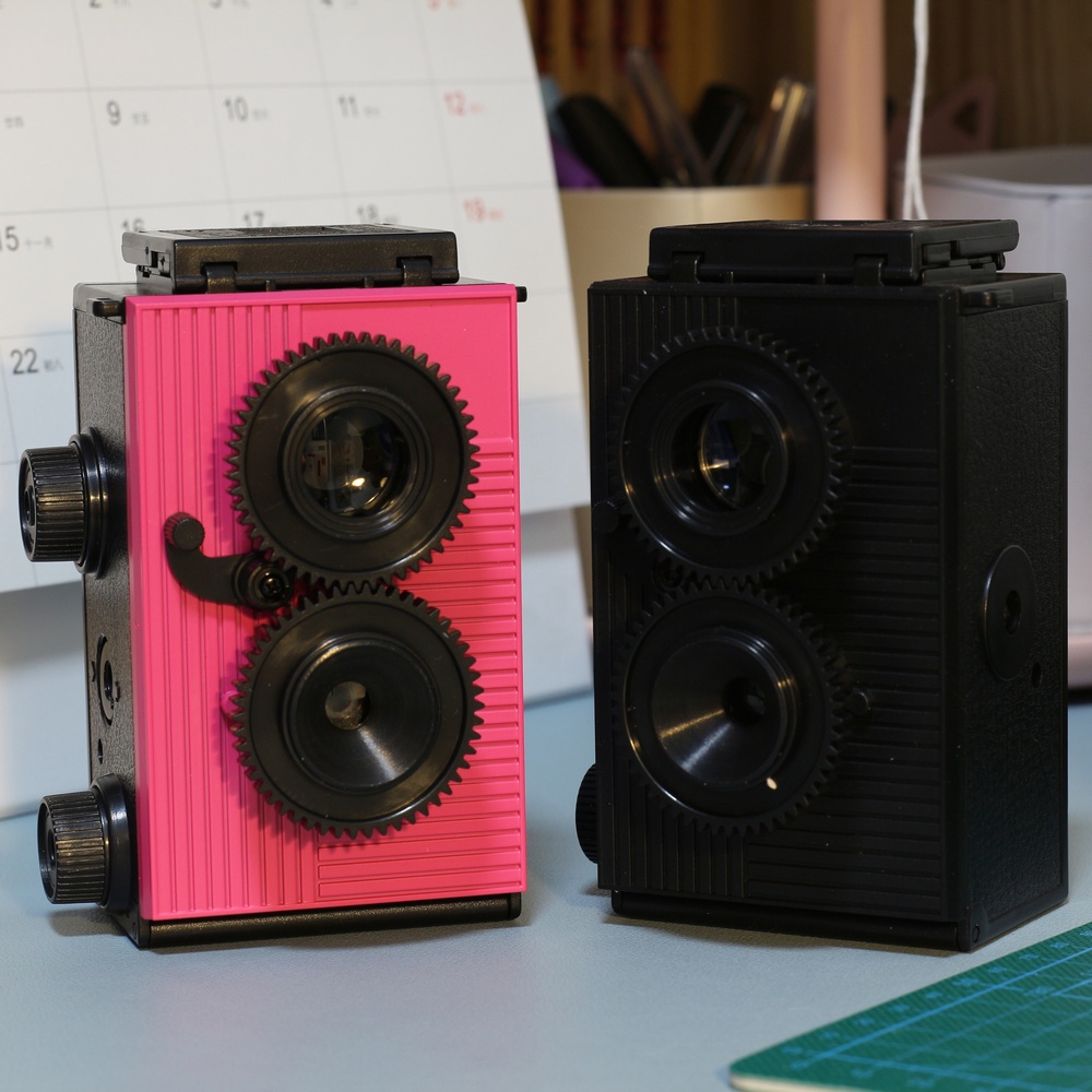創意雙反相機 大人的科學 組裝拼裝相機 Gakken Flex