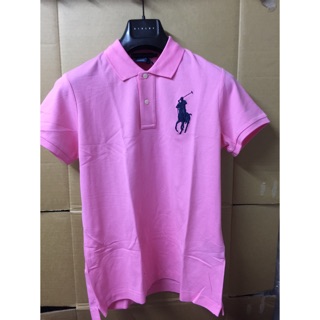 RALPH LAUREN 女大馬Logo polo衫 尺寸L 肩40胸50長60cm