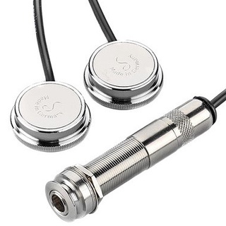 【三木樂器】德國製 Schaller Oyster D/S 貼片式拾音器 黏貼式 吉他 提琴 烏克麗麗 拾音器 721