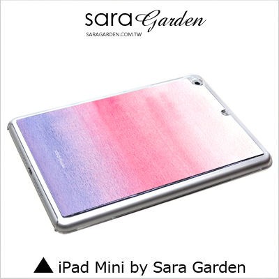 客製化 保護殼 iPad Mini 1 2 3 4 iPad 5 6 Air 漸層藍粉 N004 Sara Garden