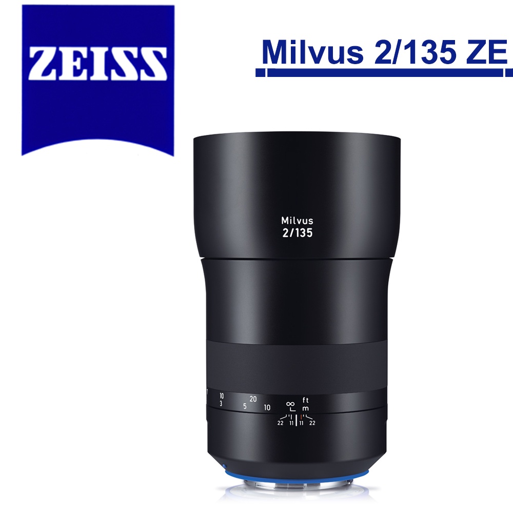 Zeiss 蔡司 Milvus 2/135 ZE 135mm F2 ZE 鏡頭 For Canon 公司貨