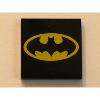 磚家 LEGO 樂高 Tile 2x2 印刷 印刷磚 Batman Logo 蝙蝠俠 3068bpb0999 70909