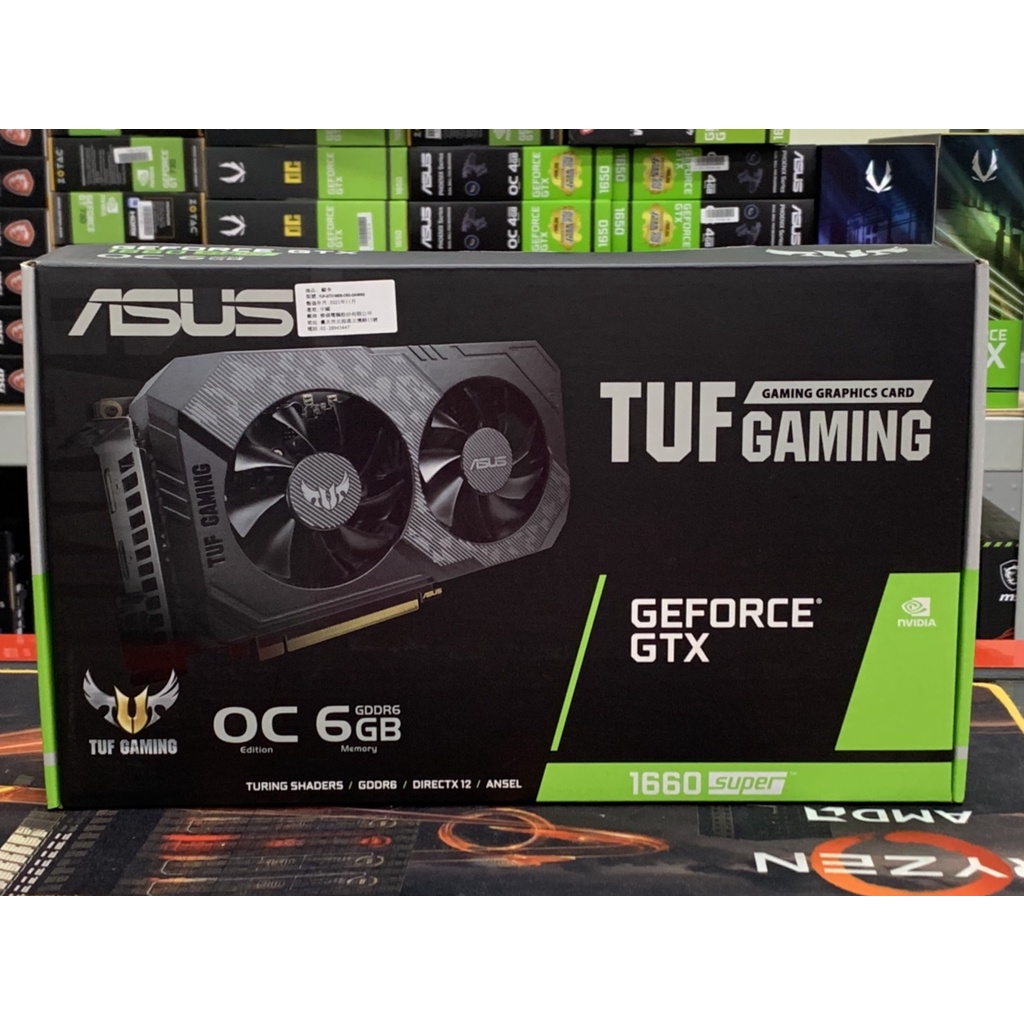 [星鋐國際/限時促銷 自取另有優惠]華碩TUF-GTX1660S-O6G-GAMING