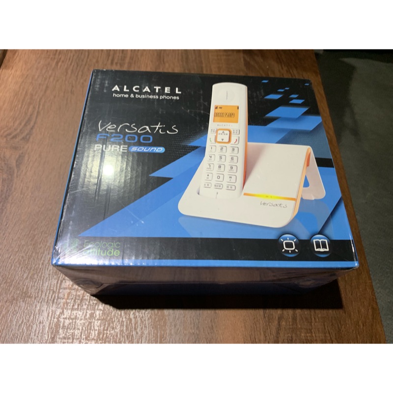 【F200】 Alcatel阿爾卡特 Versatis F200 數位室內無線電話（全新）