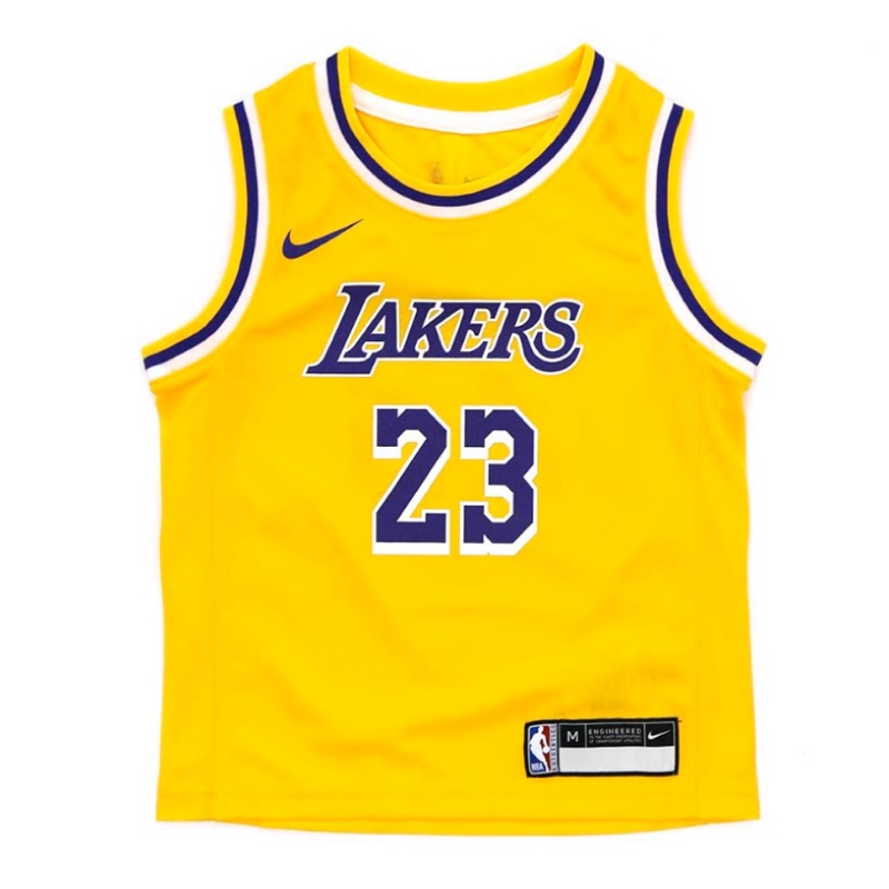 NBA Los Angeles Lakers LeBron James 洛杉磯 湖人 詹姆士 NIKE 兒童 幼兒 球衣